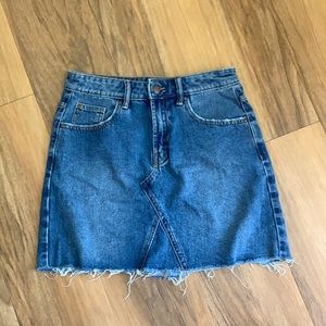 Denim Co jean skirt size 6